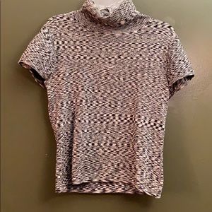 Kenji Turtleneck short sleeve top